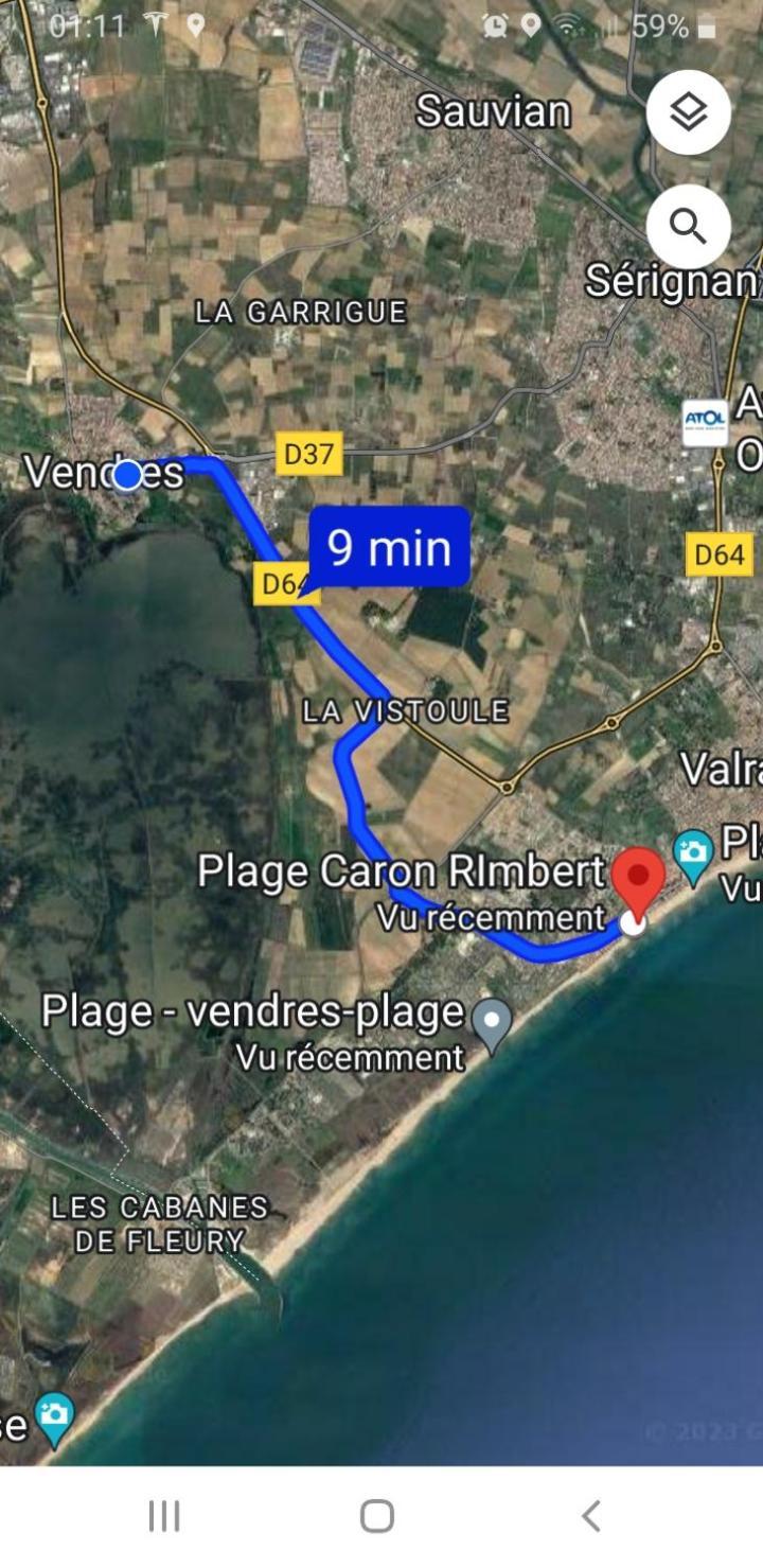 Appartement A 8 Km De La Mer - 3 Chambres Vendres Kültér fotó